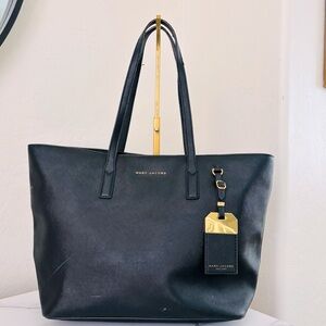 Marc Jacobs Sidekick Black Leather‎ Tote